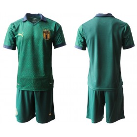 Italija Dres Dječji Treći Euro 2020 Kratkih Rukava